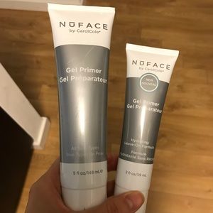 Nuface Gel Primer 5 oz and 2 oz
